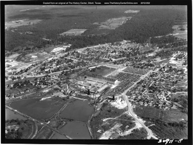 Aerial Photo - Diboll Looking South 1950