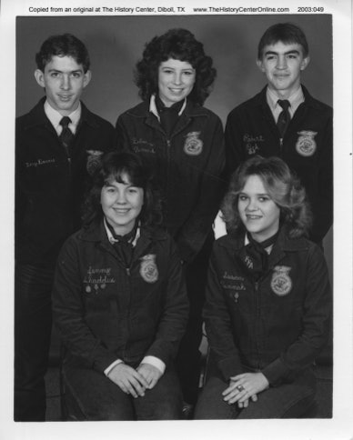 1986 FFA Officers