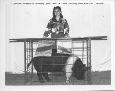 1990 Angelina County Youth Fair Heather Bradford