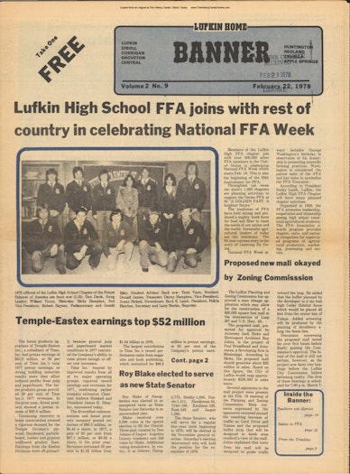 Lufkin Home Banner 1978 02 22