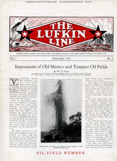 Lufkin Line 1921 06-June/July