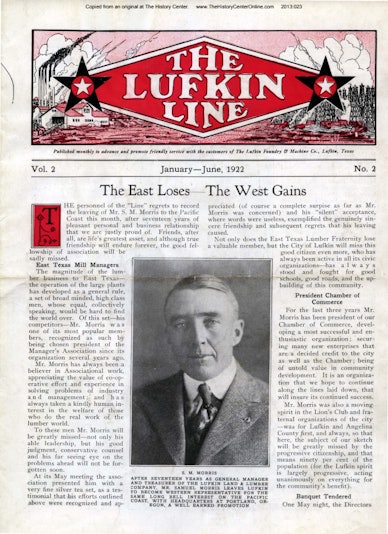 Lufkin Line 1922 02-January/June