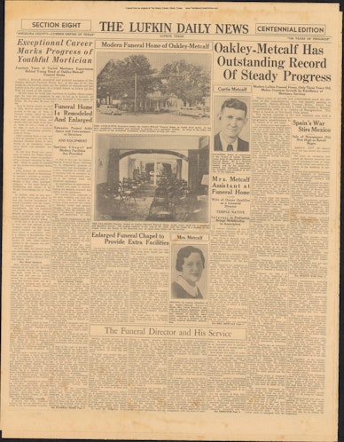 Lufkin Centennial Edition of the Lufkin News, 1936 08 16 08