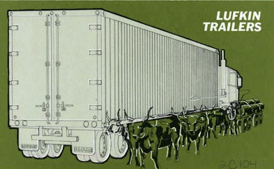 07 Lufkin Trailers Brochure, ca. 1970