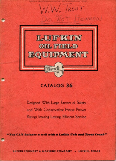 36 Oil Field Equipment Catalog 36