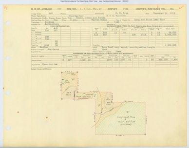 0005 Abstract 651, I.G.N. Railway Company Survey, Polk County