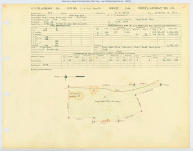 0010 Abstract 672, I.G.N. Railway Company Survey, Polk County