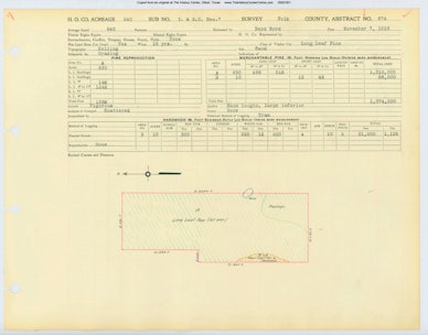 0012 Abstract 674, I.G.N. Railway Company Survey, Polk County