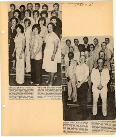 1980-1981 Scrapbook