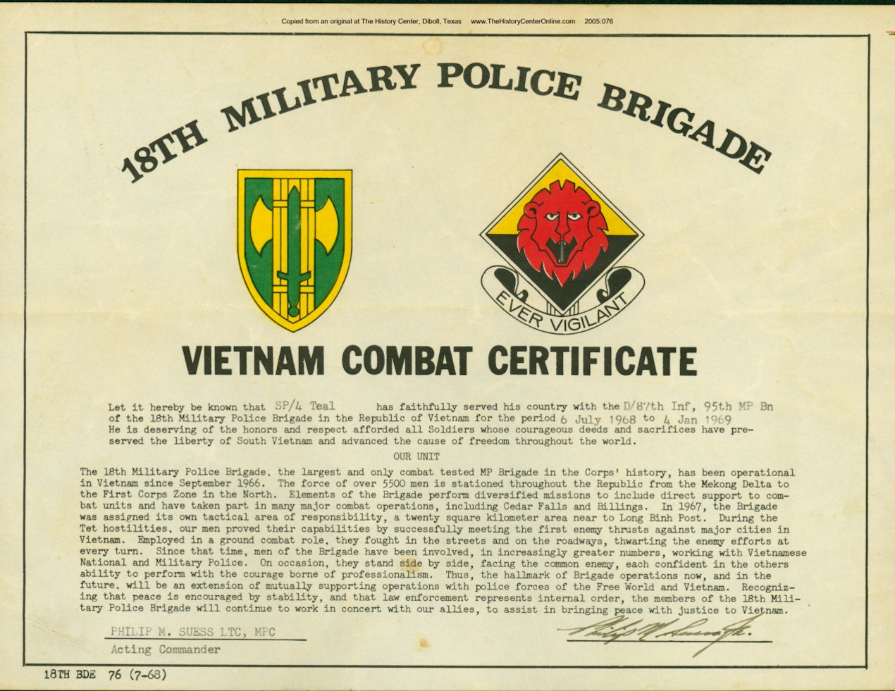004_Leonard_Teal_Combat_Certificate