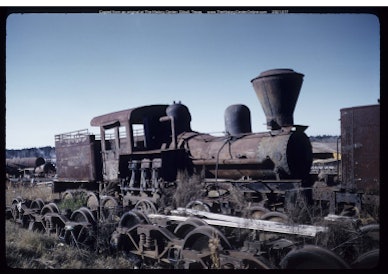 0001 Abandoned Shay Locomotive, 1961